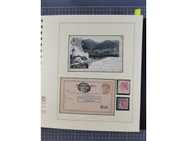 1870/1913 (ca.), umfangreiche aufgezogene Heimat-Sammlung “Herzogtum Steiermark (Styria)”, Bruck bis Windischgraz, mit über 1