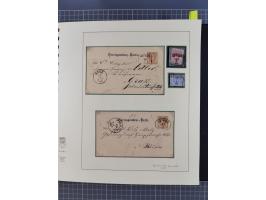 1870/1913 (ca.), umfangreiche aufgezogene Heimat-Sammlung “Herzogtum Steiermark (Styria)”, Bruck bis Windischgraz, mit über 1