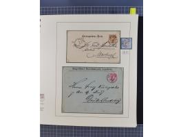 1870/1913 (ca.), umfangreiche aufgezogene Heimat-Sammlung “Herzogtum Steiermark (Styria)”, Bruck bis Windischgraz, mit über 1