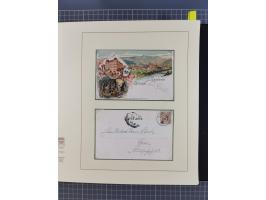 1870/1913 (ca.), umfangreiche aufgezogene Heimat-Sammlung “Herzogtum Steiermark (Styria)”, Bruck bis Windischgraz, mit über 1