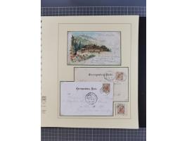 1870/1913 (ca.), umfangreiche aufgezogene Heimat-Sammlung “Herzogtum Steiermark (Styria)”, Bruck bis Windischgraz, mit über 1