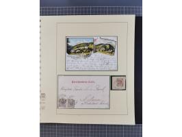 1870/1913 (ca.), umfangreiche aufgezogene Heimat-Sammlung “Herzogtum Steiermark (Styria)”, Bruck bis Windischgraz, mit über 1