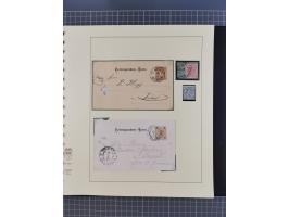 1870/1913 (ca.), umfangreiche aufgezogene Heimat-Sammlung “Herzogtum Steiermark (Styria)”, Bruck bis Windischgraz, mit über 1