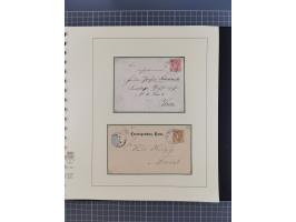 1870/1913 (ca.), umfangreiche aufgezogene Heimat-Sammlung “Herzogtum Steiermark (Styria)”, Bruck bis Windischgraz, mit über 1