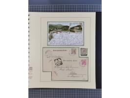 1870/1913 (ca.), umfangreiche aufgezogene Heimat-Sammlung “Herzogtum Steiermark (Styria)”, Bruck bis Windischgraz, mit über 1