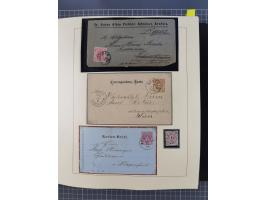 1870/1913 (ca.), umfangreiche aufgezogene Heimat-Sammlung “Herzogtum Steiermark (Styria)”, Bruck bis Windischgraz, mit über 1