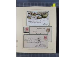 1870/1913 (ca.), umfangreiche aufgezogene Heimat-Sammlung “Herzogtum Steiermark (Styria)”, Bruck bis Windischgraz, mit über 1