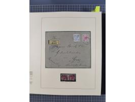 1870/1913 (ca.), umfangreiche aufgezogene Heimat-Sammlung “Herzogtum Steiermark (Styria)”, Bruck bis Windischgraz, mit über 1