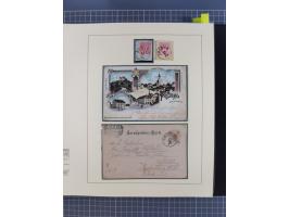 1870/1913 (ca.), umfangreiche aufgezogene Heimat-Sammlung “Herzogtum Steiermark (Styria)”, Bruck bis Windischgraz, mit über 1