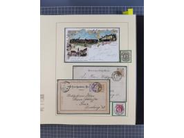 1870/1913 (ca.), umfangreiche aufgezogene Heimat-Sammlung “Herzogtum Steiermark (Styria)”, Bruck bis Windischgraz, mit über 1