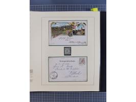 1870/1913 (ca.), umfangreiche aufgezogene Heimat-Sammlung “Herzogtum Steiermark (Styria)”, Bruck bis Windischgraz, mit über 1