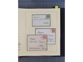 1870/1913 (ca.), umfangreiche aufgezogene Heimat-Sammlung “Herzogtum Steiermark (Styria)”, Bruck bis Windischgraz, mit über 1