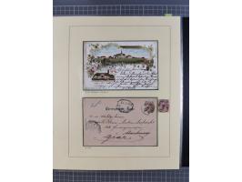 1870/1913 (ca.), umfangreiche aufgezogene Heimat-Sammlung “Herzogtum Steiermark (Styria)”, Bruck bis Windischgraz, mit über 1