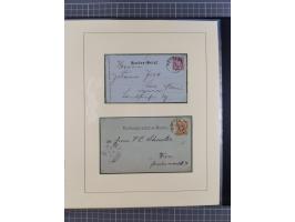 1870/1913 (ca.), umfangreiche aufgezogene Heimat-Sammlung “Herzogtum Steiermark (Styria)”, Bruck bis Windischgraz, mit über 1