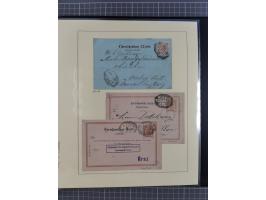 1870/1913 (ca.), umfangreiche aufgezogene Heimat-Sammlung “Herzogtum Steiermark (Styria)”, Bruck bis Windischgraz, mit über 1