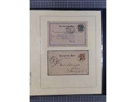 1870/1913 (ca.), umfangreiche aufgezogene Heimat-Sammlung “Herzogtum Steiermark (Styria)”, Bruck bis Windischgraz, mit über 1