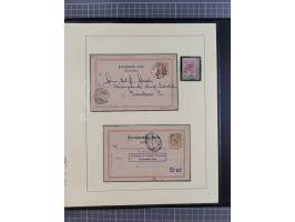 1870/1913 (ca.), umfangreiche aufgezogene Heimat-Sammlung “Herzogtum Steiermark (Styria)”, Bruck bis Windischgraz, mit über 1