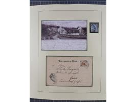 1870/1913 (ca.), umfangreiche aufgezogene Heimat-Sammlung “Herzogtum Steiermark (Styria)”, Bruck bis Windischgraz, mit über 1