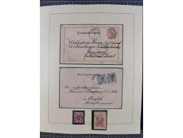 1870/1913 (ca.), umfangreiche aufgezogene Heimat-Sammlung “Herzogtum Steiermark (Styria)”, Bruck bis Windischgraz, mit über 1