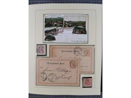 1870/1913 (ca.), umfangreiche aufgezogene Heimat-Sammlung “Herzogtum Steiermark (Styria)”, Bruck bis Windischgraz, mit über 1