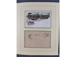 1870/1913 (ca.), umfangreiche aufgezogene Heimat-Sammlung “Herzogtum Steiermark (Styria)”, Bruck bis Windischgraz, mit über 1