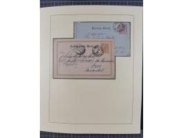 1870/1913 (ca.), umfangreiche aufgezogene Heimat-Sammlung “Herzogtum Steiermark (Styria)”, Bruck bis Windischgraz, mit über 1