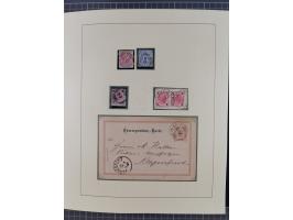 1870/1913 (ca.), umfangreiche aufgezogene Heimat-Sammlung “Herzogtum Steiermark (Styria)”, Bruck bis Windischgraz, mit über 1