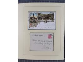 1870/1913 (ca.), umfangreiche aufgezogene Heimat-Sammlung “Herzogtum Steiermark (Styria)”, Bruck bis Windischgraz, mit über 1