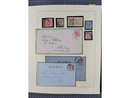 1870/1913 (ca.), umfangreiche aufgezogene Heimat-Sammlung “Herzogtum Steiermark (Styria)”, Bruck bis Windischgraz, mit über 1