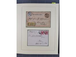 1870/1913 (ca.), umfangreiche aufgezogene Heimat-Sammlung “Herzogtum Steiermark (Styria)”, Bruck bis Windischgraz, mit über 1