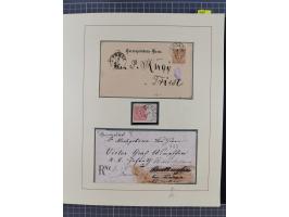 1870/1913 (ca.), umfangreiche aufgezogene Heimat-Sammlung “Herzogtum Steiermark (Styria)”, Bruck bis Windischgraz, mit über 1