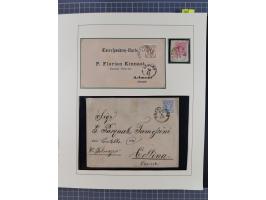 1870/1913 (ca.), umfangreiche aufgezogene Heimat-Sammlung “Herzogtum Steiermark (Styria)”, Bruck bis Windischgraz, mit über 1