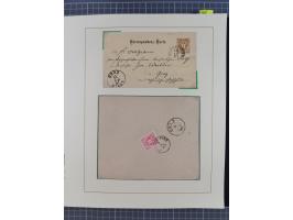 1870/1913 (ca.), umfangreiche aufgezogene Heimat-Sammlung “Herzogtum Steiermark (Styria)”, Bruck bis Windischgraz, mit über 1