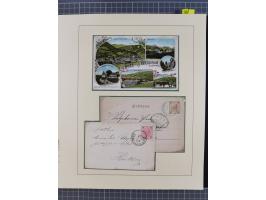 1870/1913 (ca.), umfangreiche aufgezogene Heimat-Sammlung “Herzogtum Steiermark (Styria)”, Bruck bis Windischgraz, mit über 1