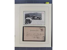 1870/1913 (ca.), umfangreiche aufgezogene Heimat-Sammlung “Herzogtum Steiermark (Styria)”, Bruck bis Windischgraz, mit über 1