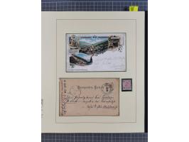 1870/1913 (ca.), umfangreiche aufgezogene Heimat-Sammlung “Herzogtum Steiermark (Styria)”, Bruck bis Windischgraz, mit über 1