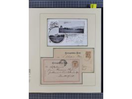 1870/1913 (ca.), umfangreiche aufgezogene Heimat-Sammlung “Herzogtum Steiermark (Styria)”, Bruck bis Windischgraz, mit über 1