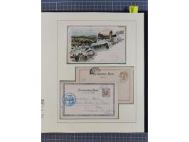 1870/1913 (ca.), umfangreiche aufgezogene Heimat-Sammlung “Herzogtum Steiermark (Styria)”, Bruck bis Windischgraz, mit über 1