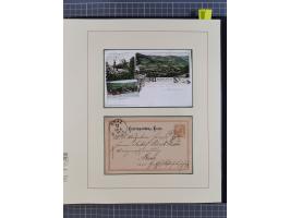 1870/1913 (ca.), umfangreiche aufgezogene Heimat-Sammlung “Herzogtum Steiermark (Styria)”, Bruck bis Windischgraz, mit über 1