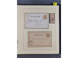 1870/1913 (ca.), umfangreiche aufgezogene Heimat-Sammlung “Herzogtum Steiermark (Styria)”, Bruck bis Windischgraz, mit über 1