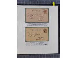 1870/1913 (ca.), umfangreiche aufgezogene Heimat-Sammlung “Herzogtum Steiermark (Styria)”, Bruck bis Windischgraz, mit über 1