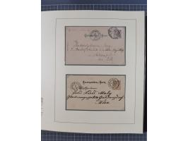 1870/1913 (ca.), umfangreiche aufgezogene Heimat-Sammlung “Herzogtum Steiermark (Styria)”, Bruck bis Windischgraz, mit über 1