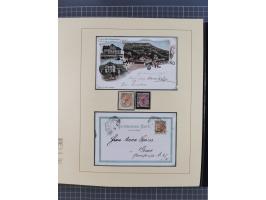 1870/1913 (ca.), umfangreiche aufgezogene Heimat-Sammlung “Herzogtum Steiermark (Styria)”, Bruck bis Windischgraz, mit über 1