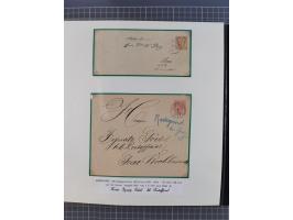 1870/1913 (ca.), umfangreiche aufgezogene Heimat-Sammlung “Herzogtum Steiermark (Styria)”, Bruck bis Windischgraz, mit über 1