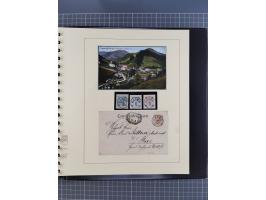 1870/1913 (ca.), umfangreiche aufgezogene Heimat-Sammlung “Herzogtum Steiermark (Styria)”, Bruck bis Windischgraz, mit über 1