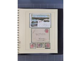 1870/1913 (ca.), umfangreiche aufgezogene Heimat-Sammlung “Herzogtum Steiermark (Styria)”, Bruck bis Windischgraz, mit über 1