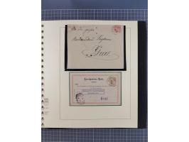 1870/1913 (ca.), umfangreiche aufgezogene Heimat-Sammlung “Herzogtum Steiermark (Styria)”, Bruck bis Windischgraz, mit über 1