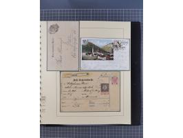 1870/1913 (ca.), umfangreiche aufgezogene Heimat-Sammlung “Herzogtum Steiermark (Styria)”, Bruck bis Windischgraz, mit über 1