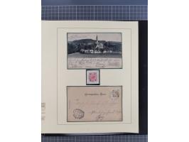 1870/1913 (ca.), umfangreiche aufgezogene Heimat-Sammlung “Herzogtum Steiermark (Styria)”, Bruck bis Windischgraz, mit über 1