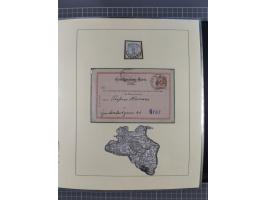 1870/1913 (ca.), umfangreiche aufgezogene Heimat-Sammlung “Herzogtum Steiermark (Styria)”, Bruck bis Windischgraz, mit über 1
